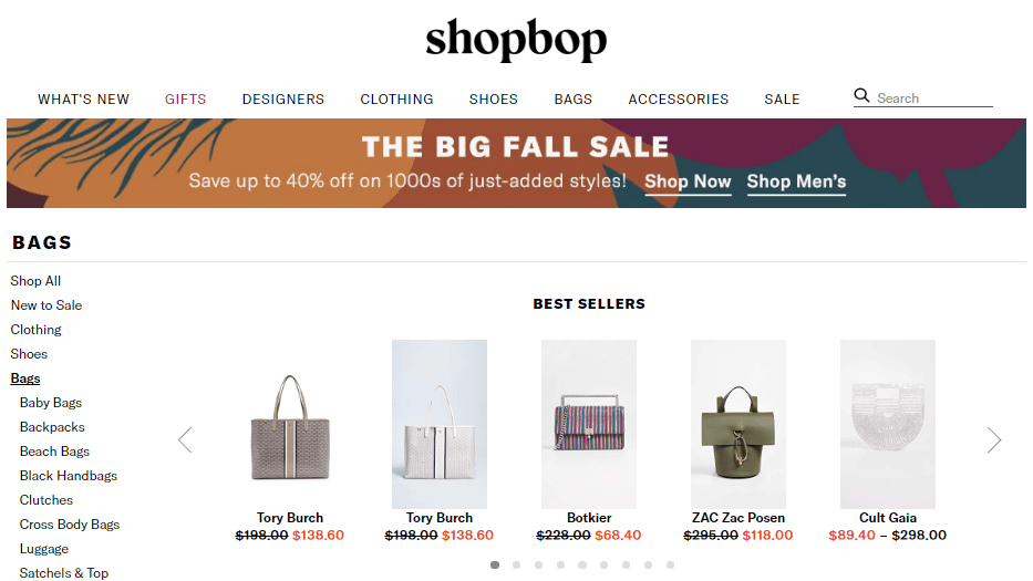 Shopbop激筍優惠低至4折大減價，Marc Jacobs包包低至香港53折